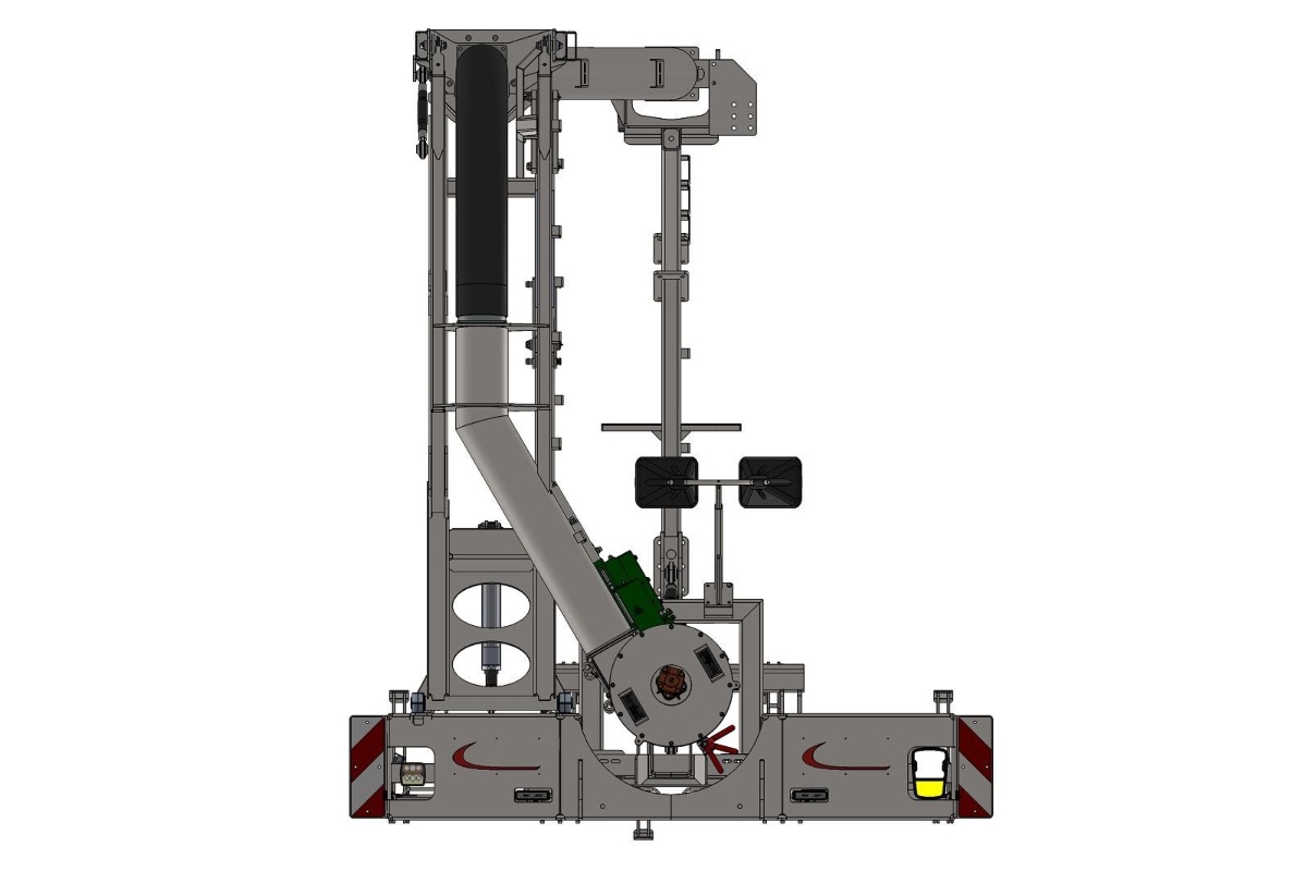 Fliegl Agrartechnik GmbH presents the Tele front suction arm