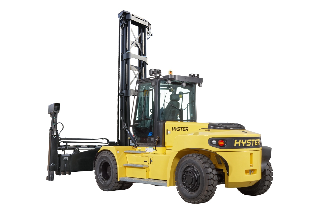 New Hyster® Battery Electric Empty Container Handler Helps Decarbonise Fleets