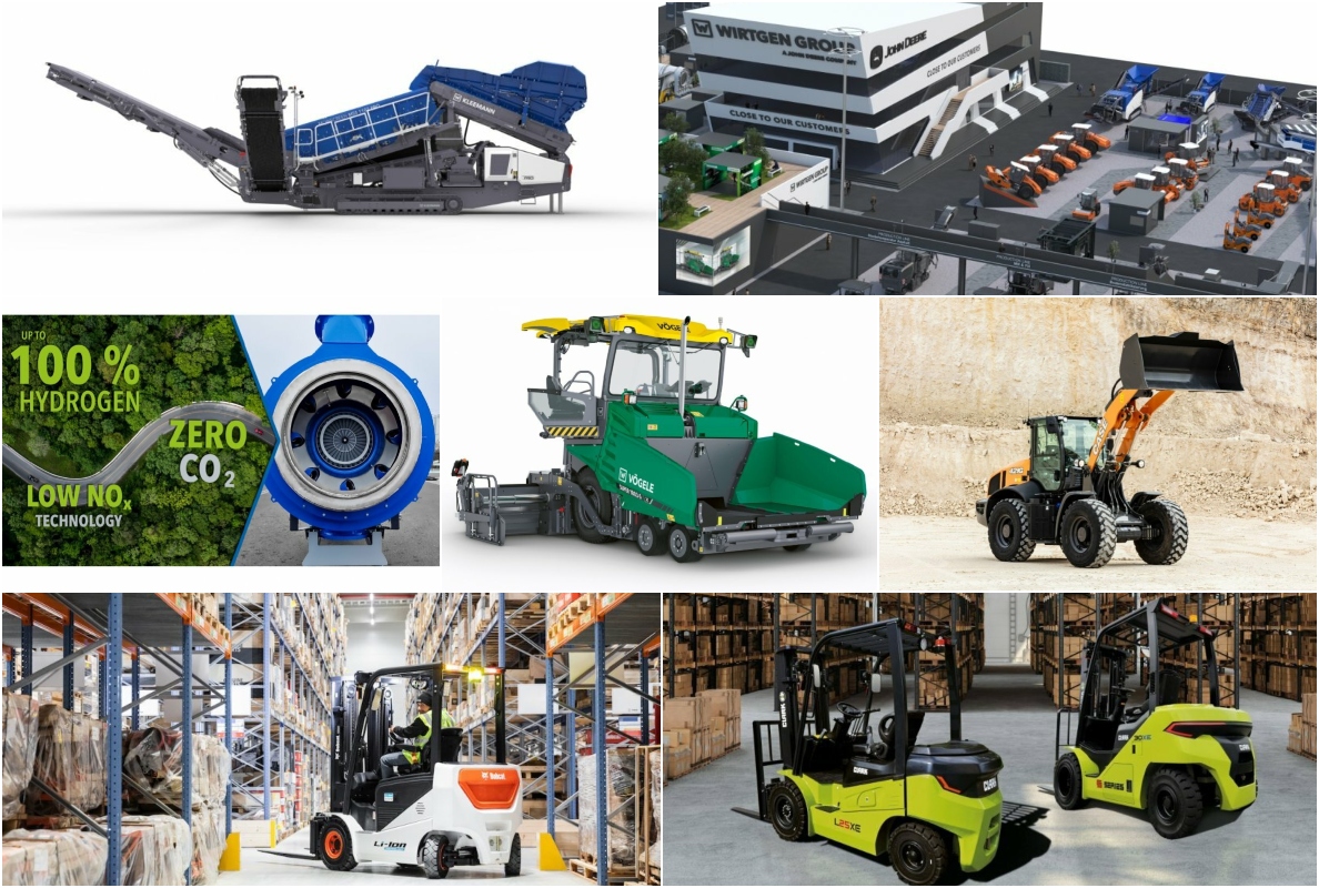 Product launches of March: part 1 (Hamm rollers, Kleemann screeners, Clark forklifts, and more)