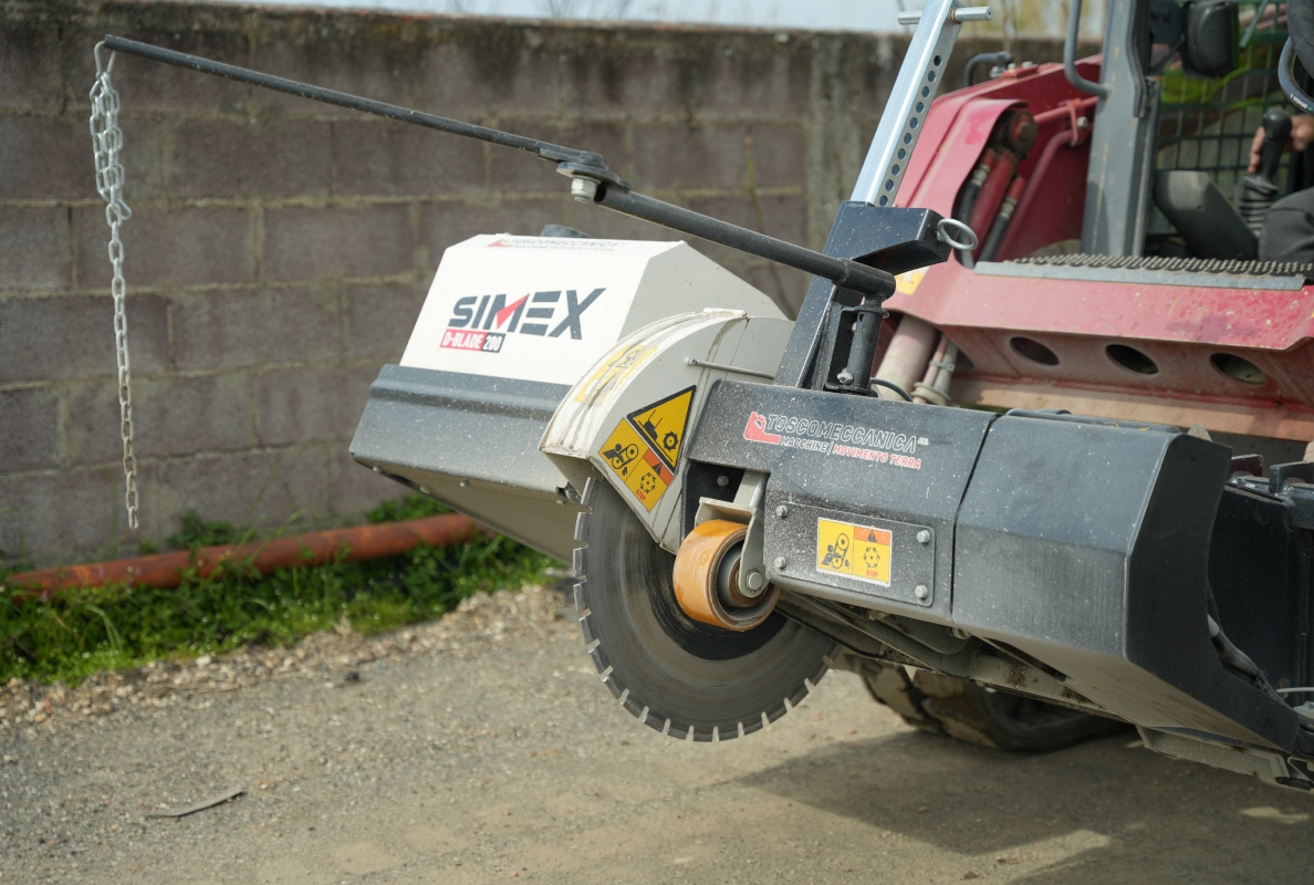 Simex presents D-BLADE 200: precision and safety in asphalt and concrete cutting Diamond cutting blade for road and infrastructure applications