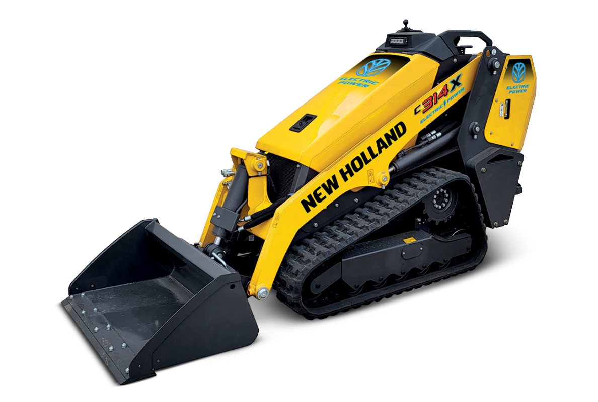 New Electric Mini Excavator and Mini Track Loader from New Holland Construction Expand Jobsite Possibilities