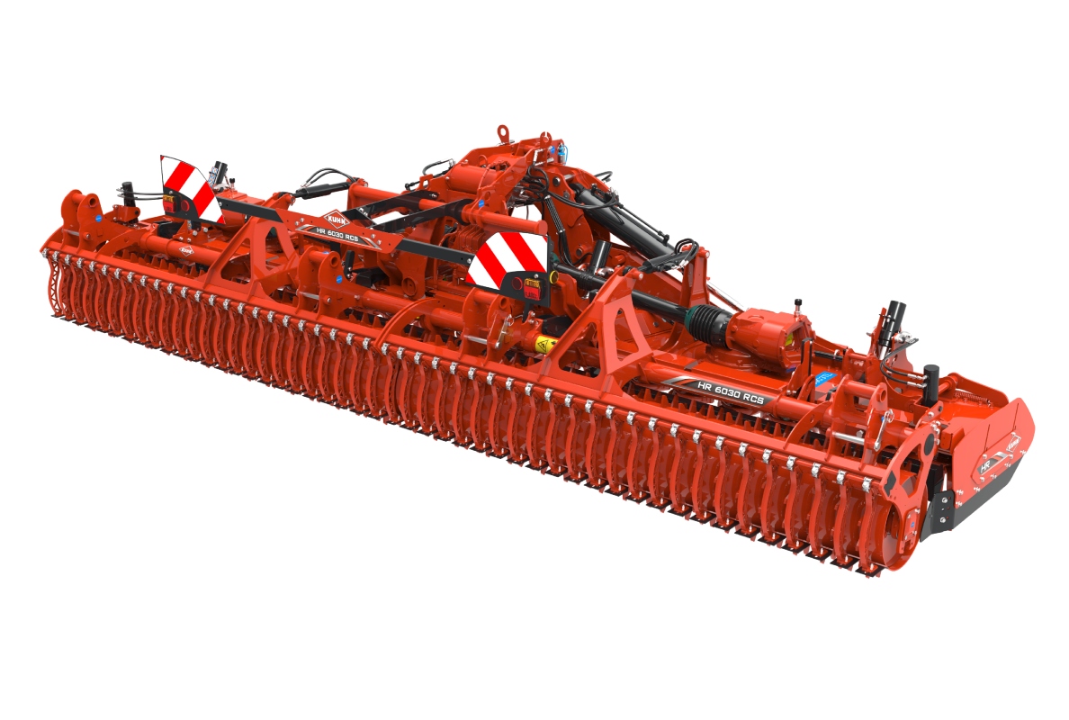 Foldable power harrow combination HR 6030 RCS