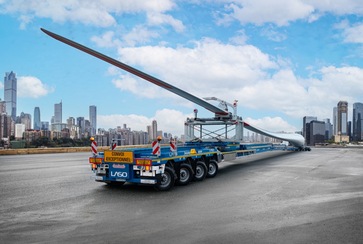 Nooteboom Super Wing Carrier XL (SWC-XL) LASO Transportes from Portugal