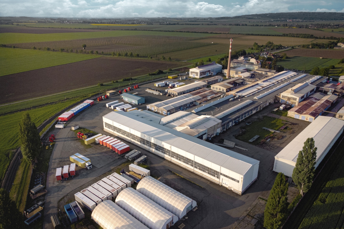 PANAV headquarters in Senice na Hané, Czech Republic.