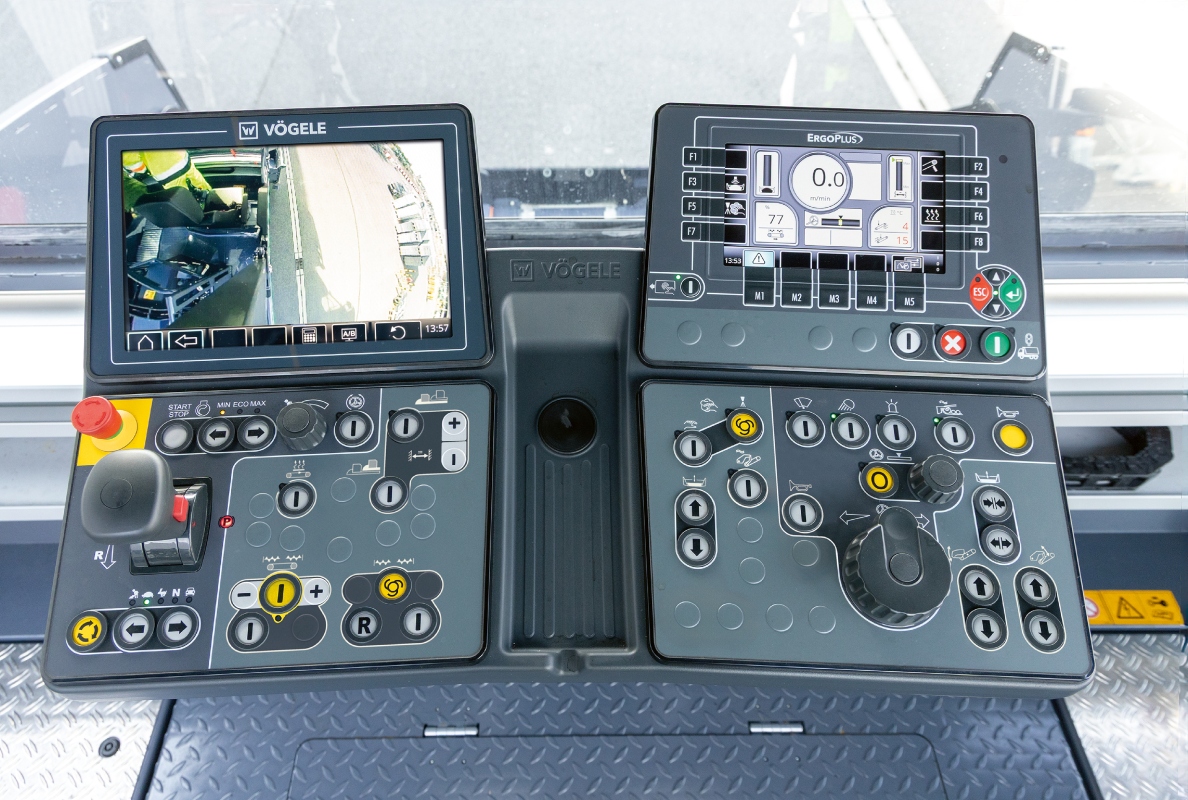 The new ErgoPlus 5 operating concept is now even easier to use and allows the integration of an optional touchscreen display.