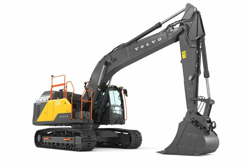 Updated Volvo EC230 Electric boasts full day operation
