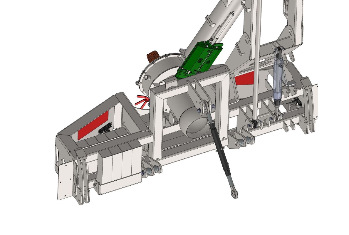 Fliegl Agrartechnik GmbH presents the Tele front suction arm