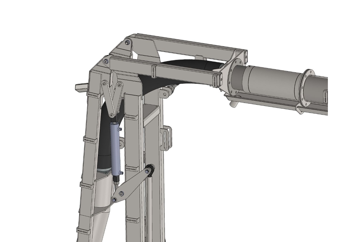 Fliegl Agrartechnik GmbH presents the Tele front suction arm