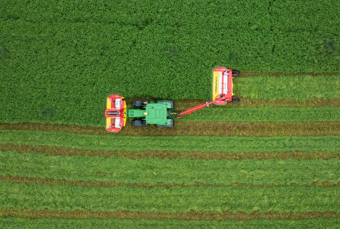 Perfect ground tracking for clean and tidy mowing