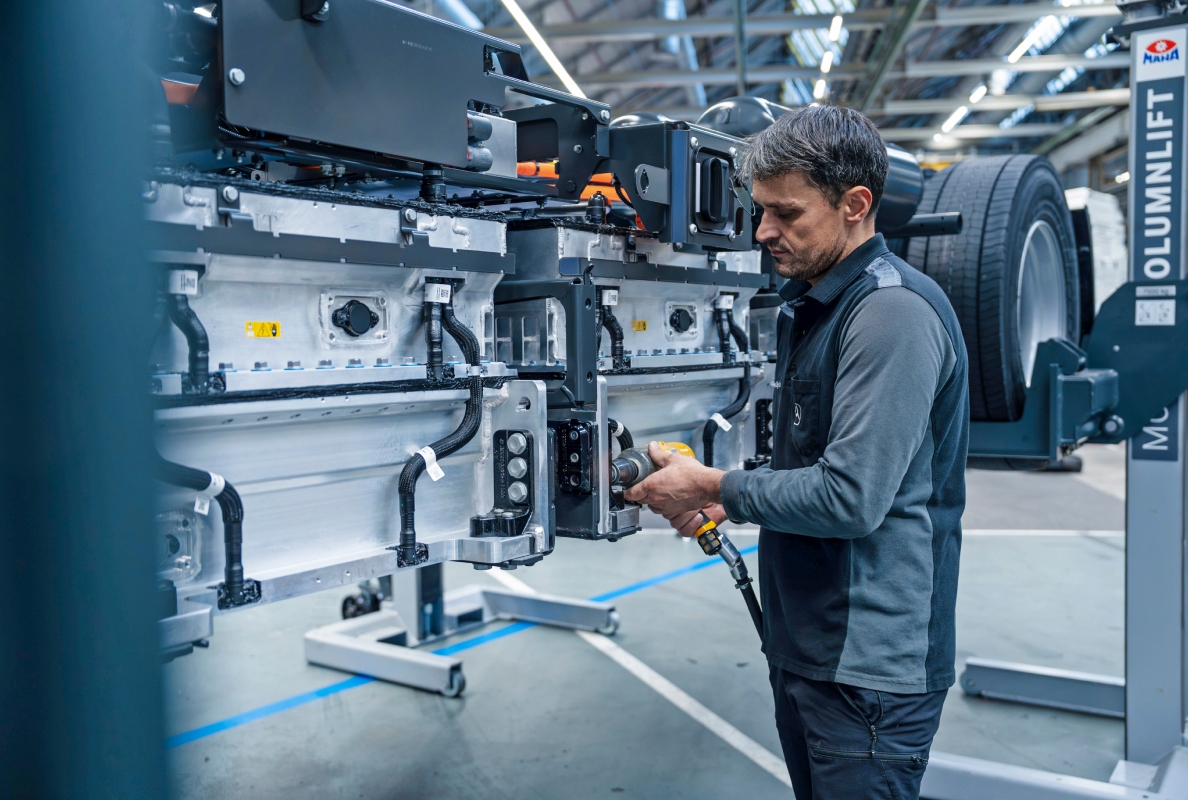 Mercedes-Benz eActros 600 production