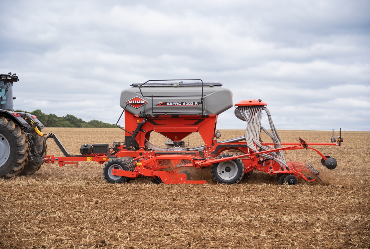 Trailed disc seed drills for min-till seeding ESPRO 1002 (R) range