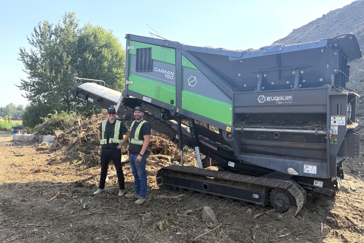 L-R: Jack Foreman, Foreman Equipment and Kyle Michell, Michell Excavating