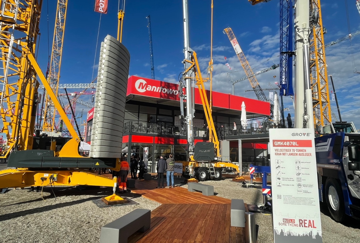 Manitowoc to showcase exciting new products and comprehensive product lifecycle support at bauma 2025