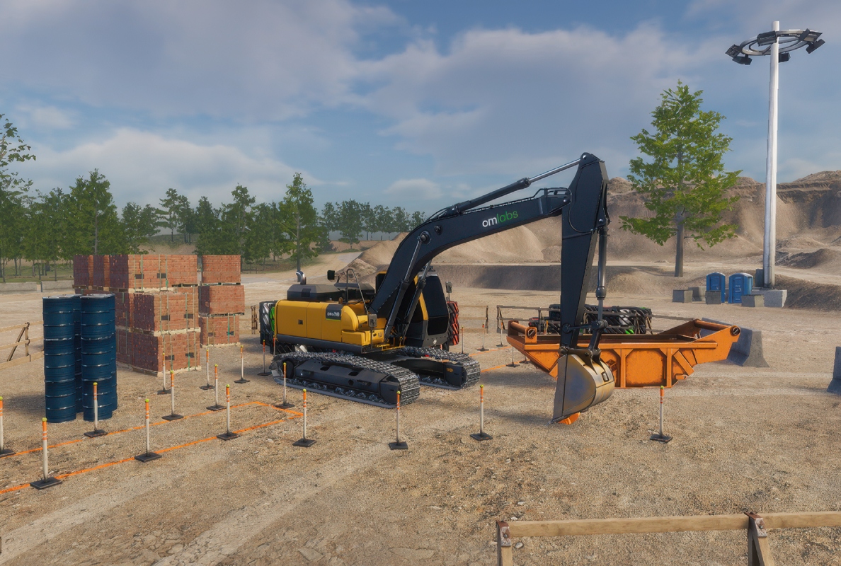 CM Labs Expands Tracked Excavator Simulation Curriculum to Tackle High-Risk Demolition and Trenching