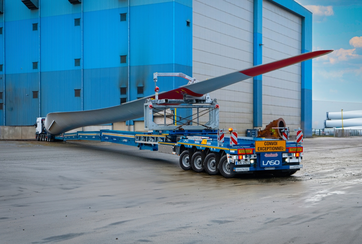 Nooteboom Super Wing Carrier XL (SWC-XL) LASO Transportes from Portugal