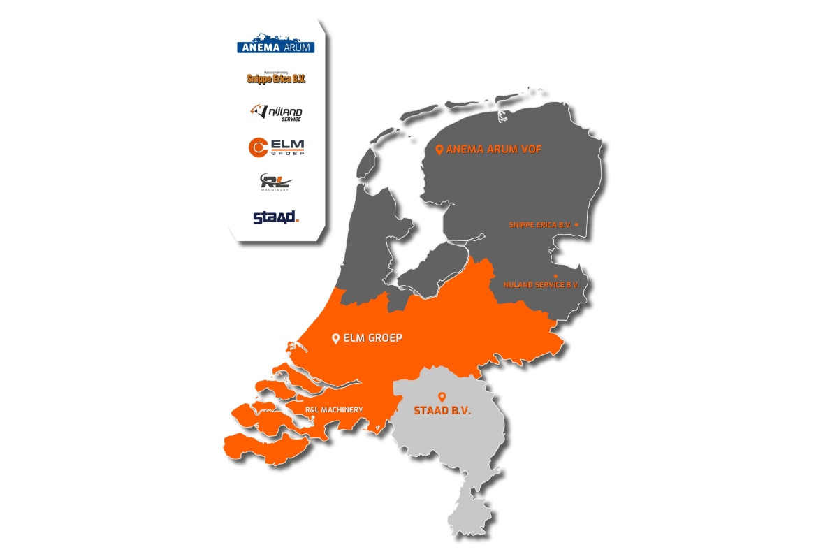 Netherlands Dealer Map