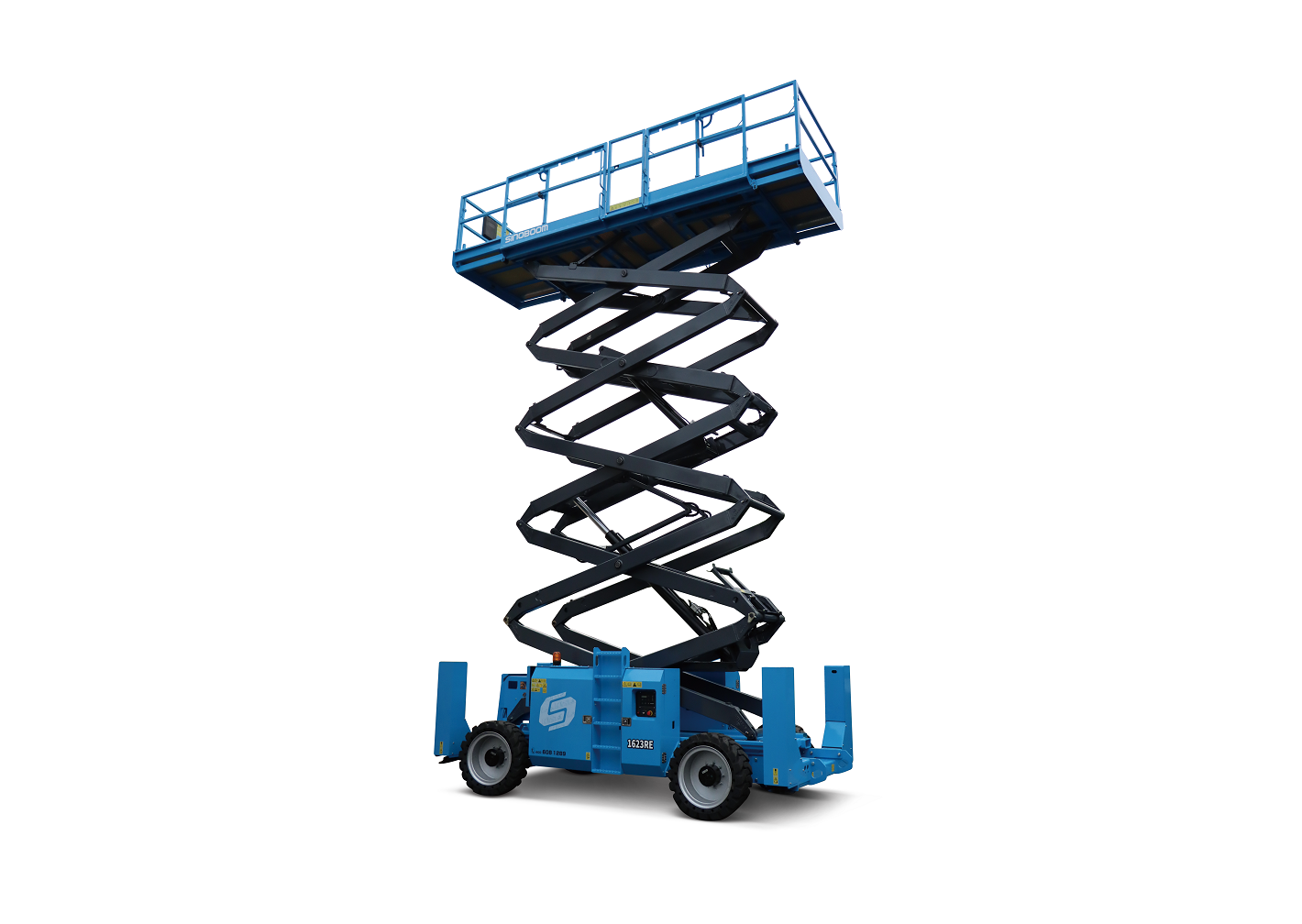 1623RE RT scissor lift <br> Image source: Sinoboom Intelligent Equipment