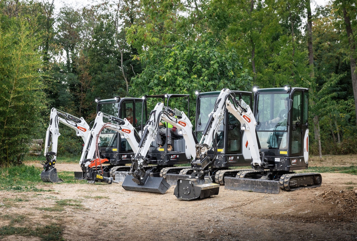 New Bobcat 1-2t Mini Excavators