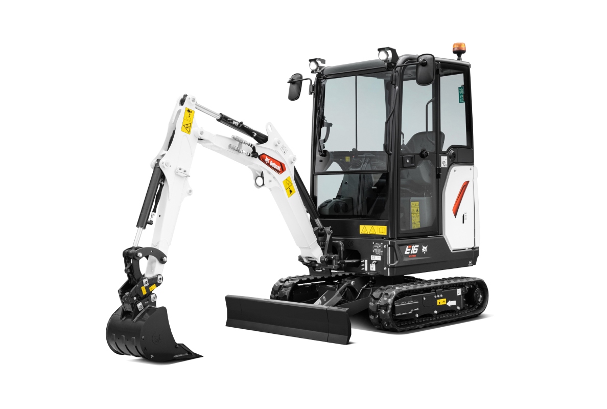 New Bobcat E16 Mini Excavator