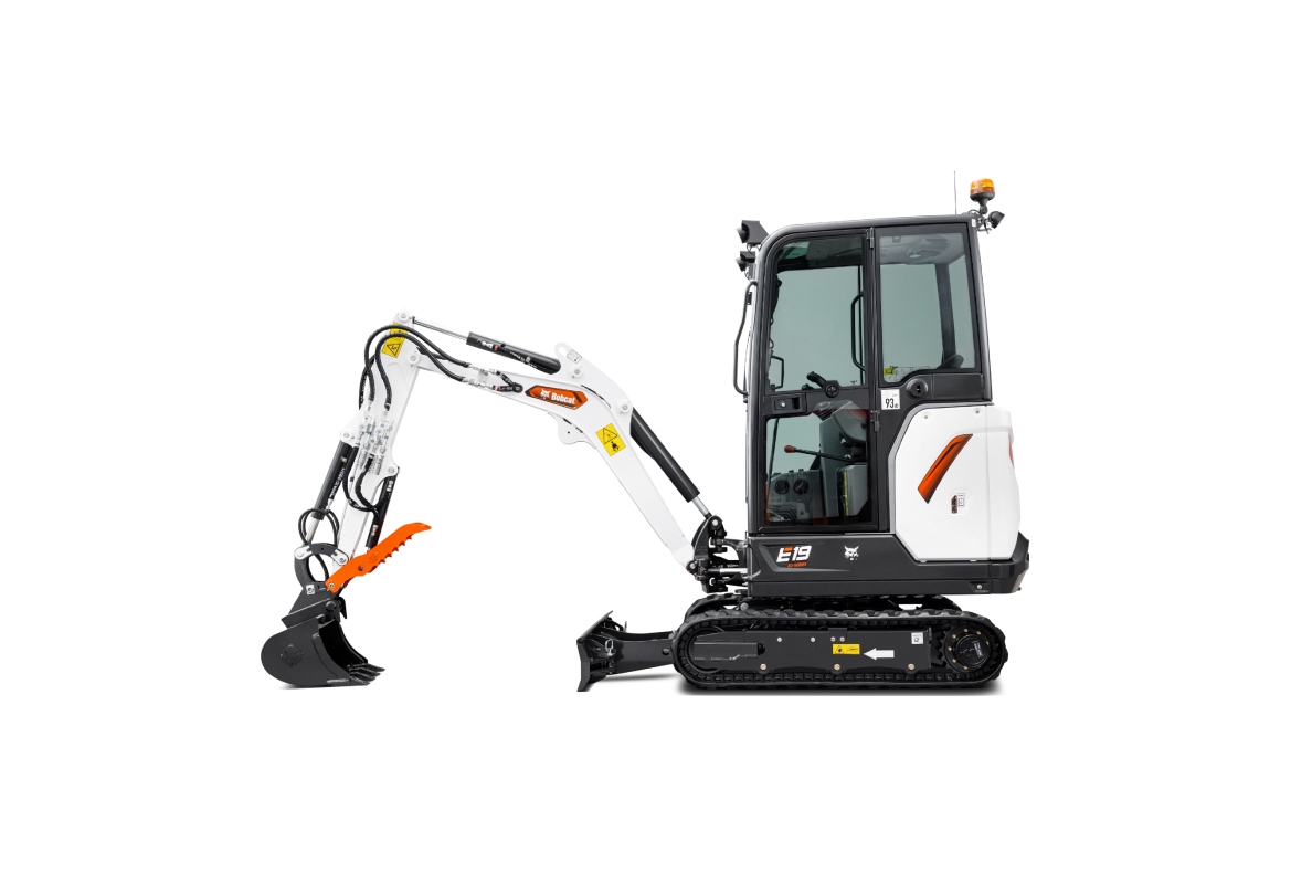 New Bobcat E19 Mini Excavator