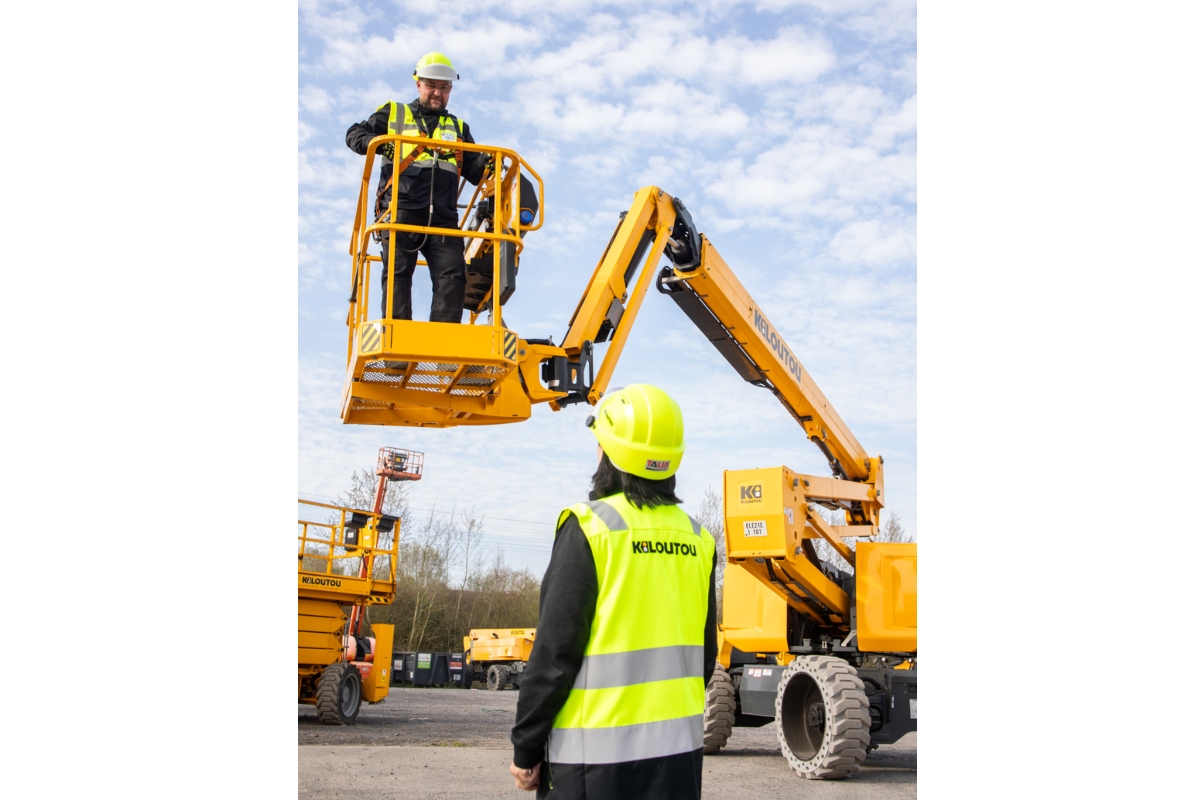 Haulotte work platform
