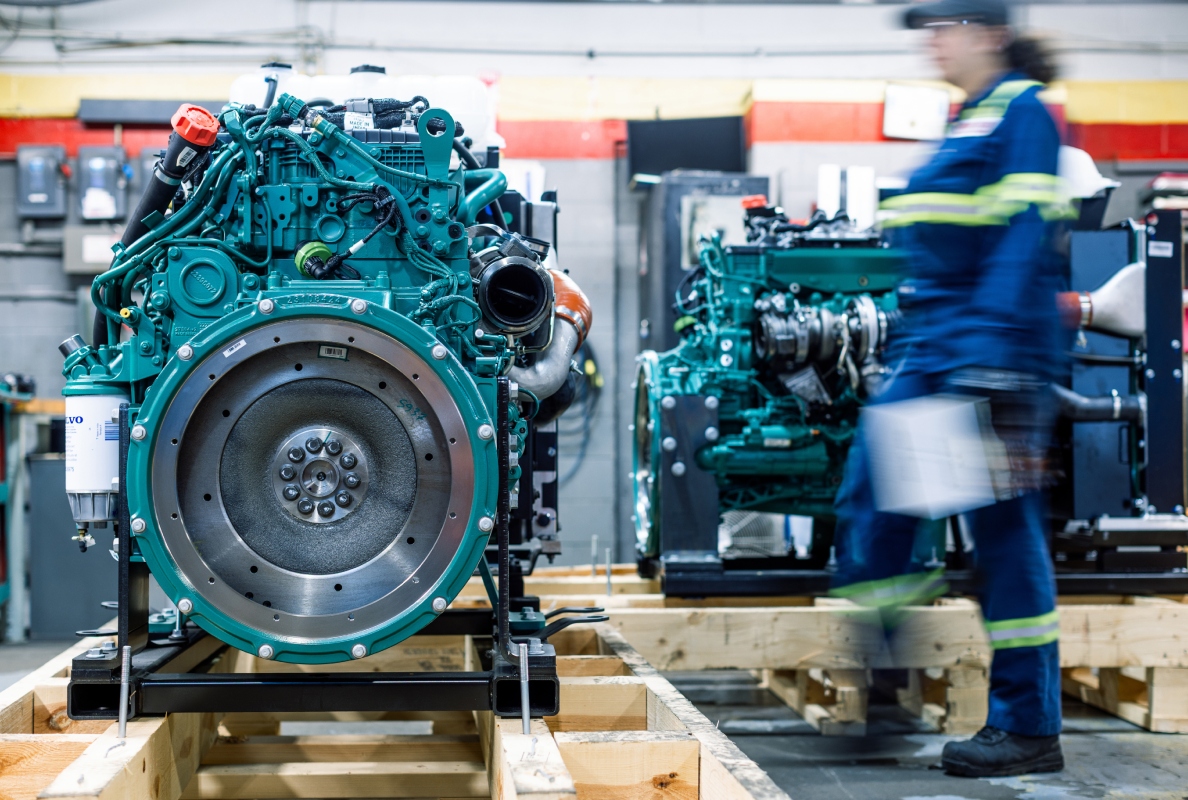 Volvo Penta supports digital infrastructure with data center power solutions