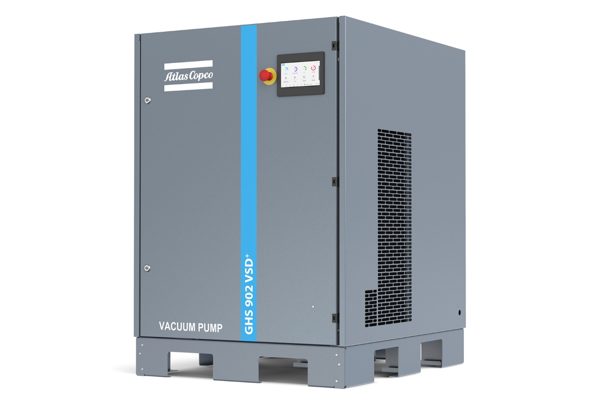 With the introduction of the GHS VSD+ vacuum pump series, Atlas Copco has taken vacuum technology to a new level.