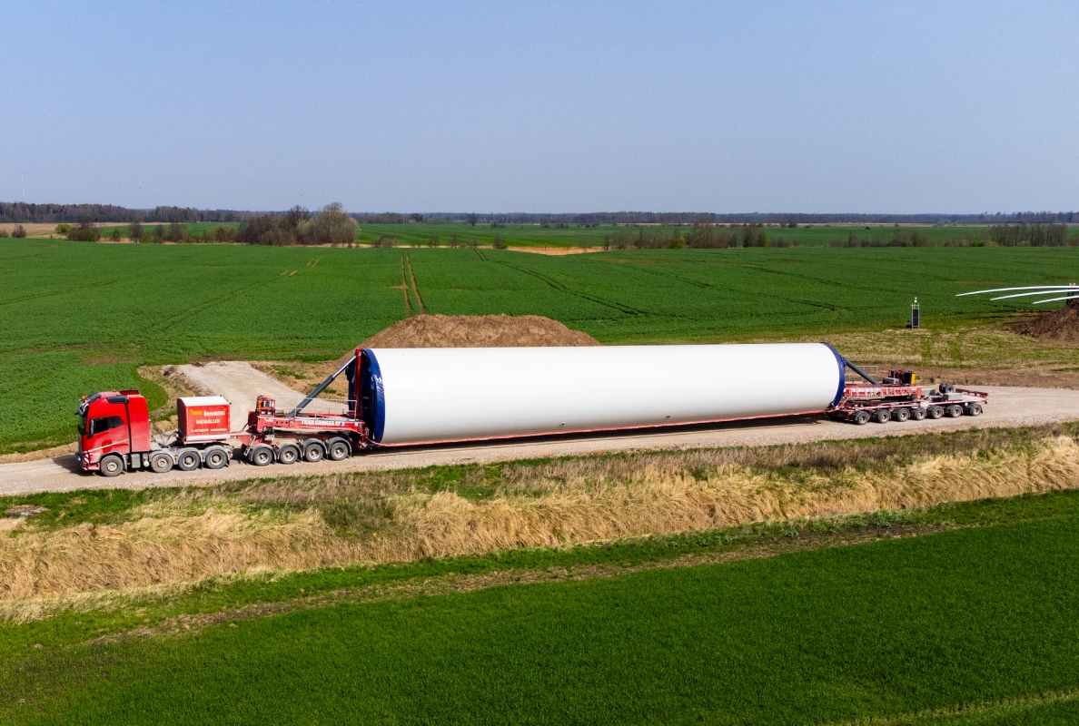 Mega Windmill Trailer XXL (MWT-XXL) Transannaberg from Poland