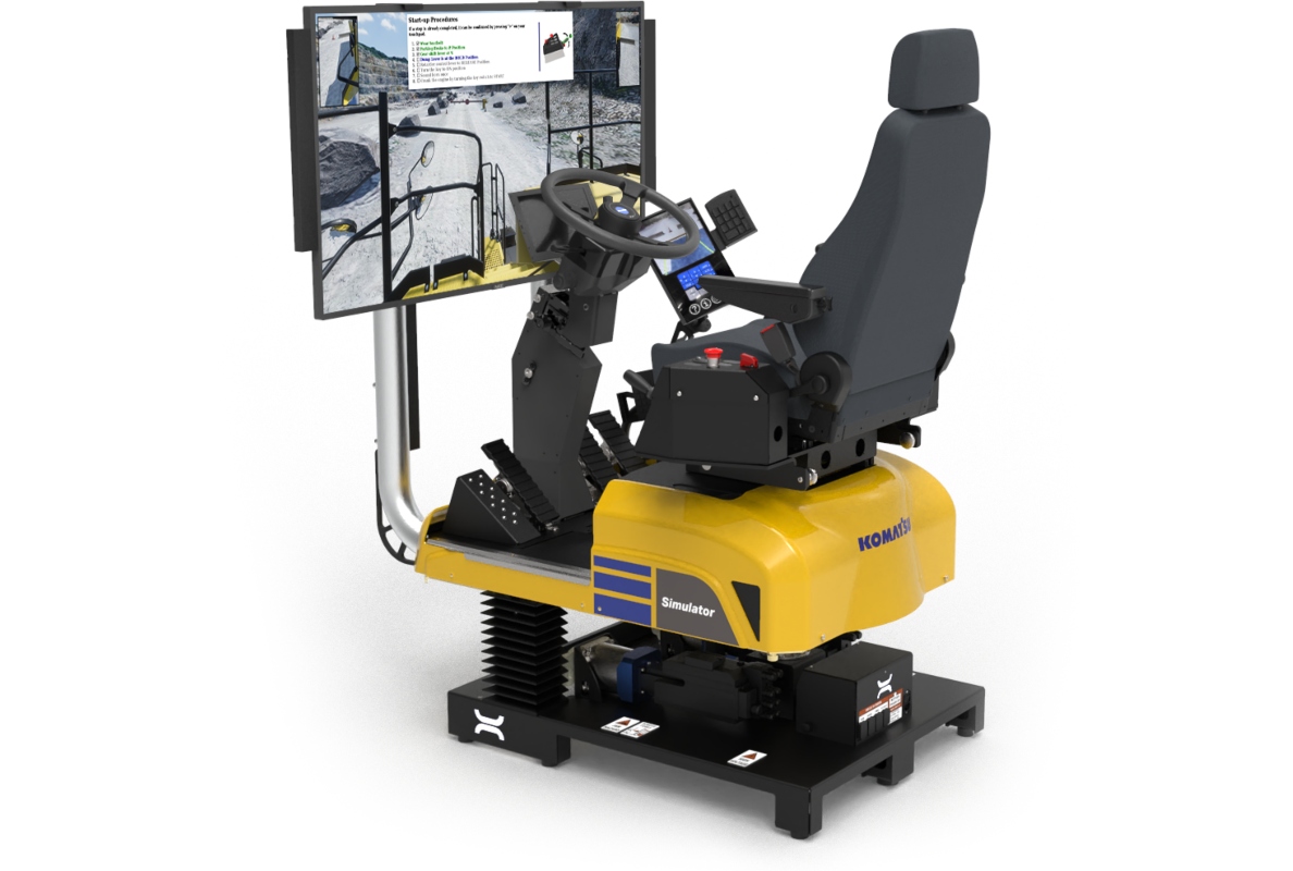 Komatsu simulator
