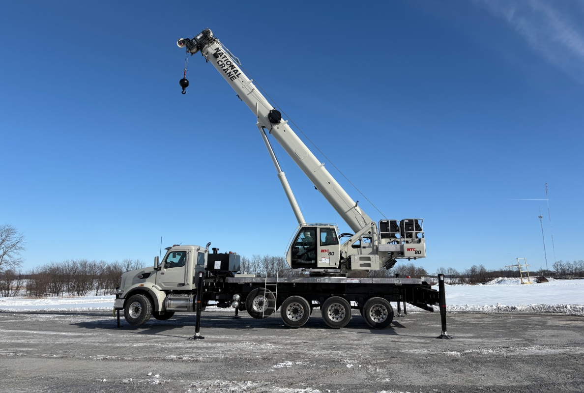 National Crane launches NTC80 boom truck at CONEXPO 2026 to meet demand for higher-capacity, roadable lifting