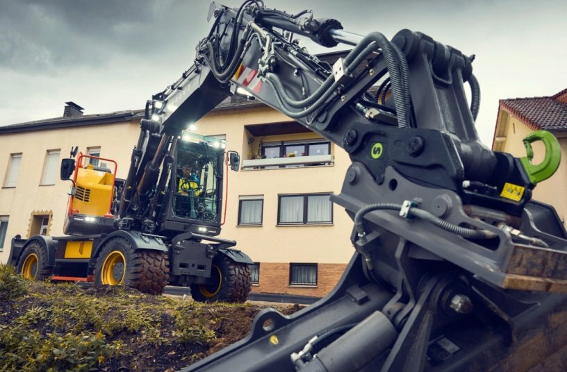 Swing into action - Volvo Construction Equipment unveil their new generation EWR150 and EWR170 short swing wheeled excavators