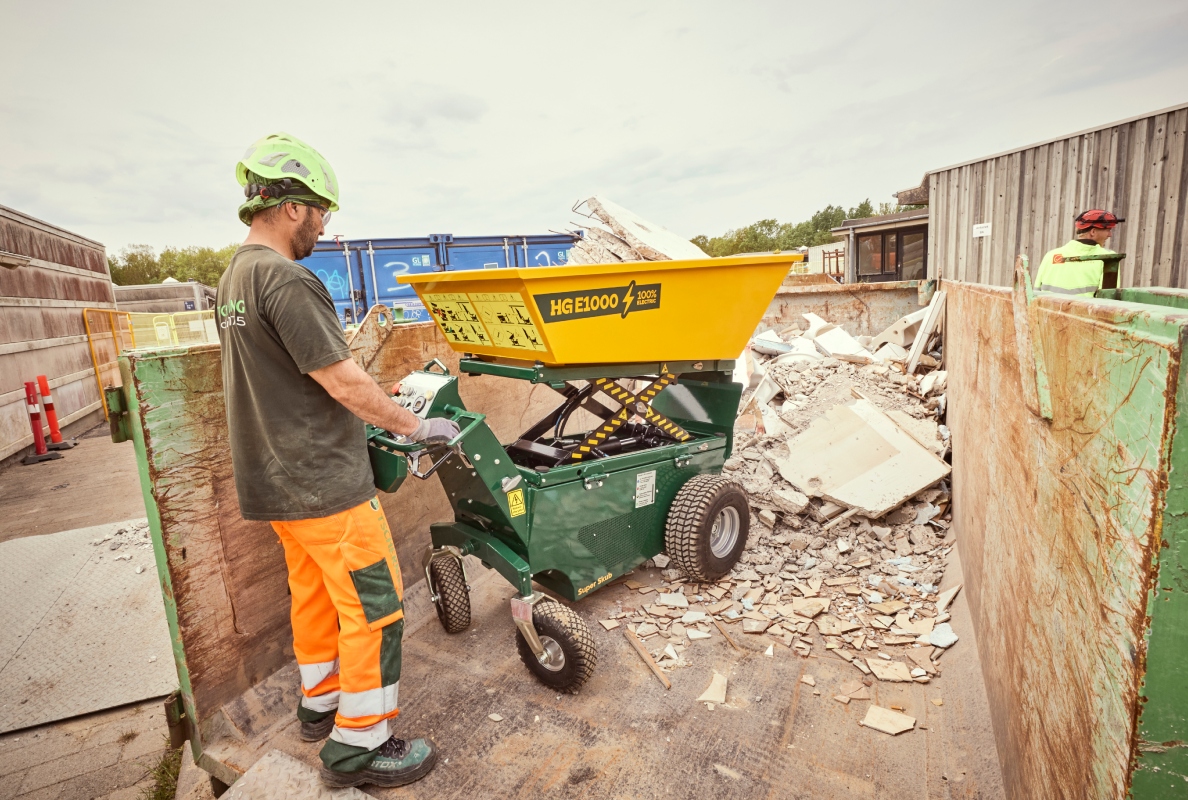 HG unveils the all-electric 1-ton High Tip wheeled mini dumper at bauma 2025: A more efficient and cost-reducing alternative to tracked dumpers