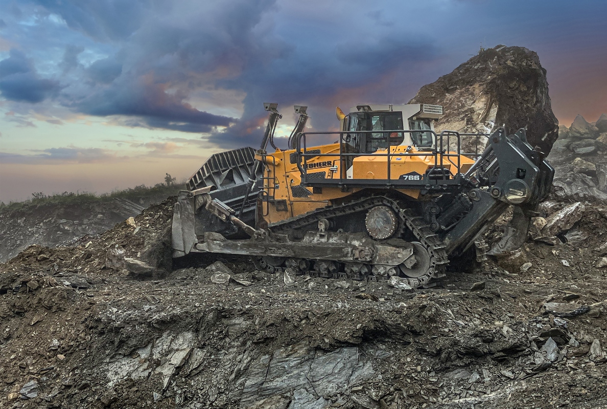 The PR 776 excels in rocky terrain.