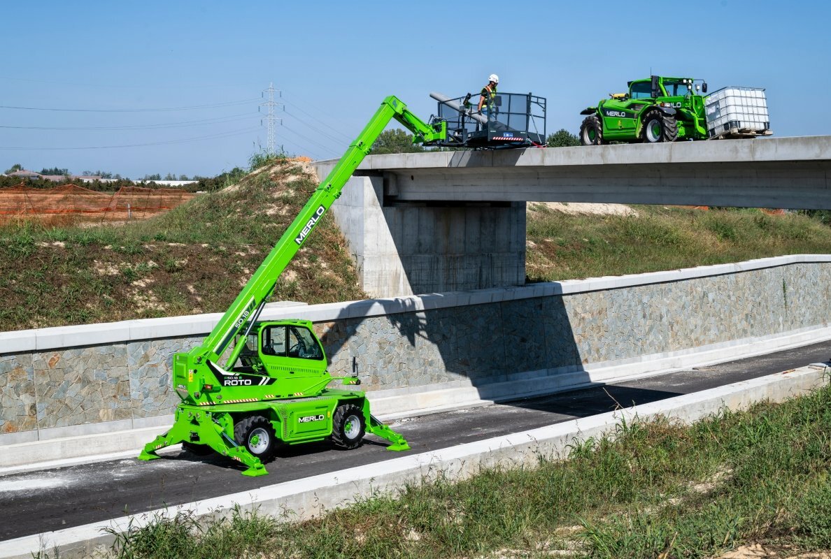 Merlo, the new ROTO ready to conquer Bauma, the world´s largest trade fair for construction machinery and building materials