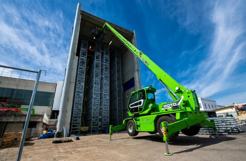 Merlo, the new ROTO ready to conquer Bauma, the world´s largest trade fair for construction machinery and building materials