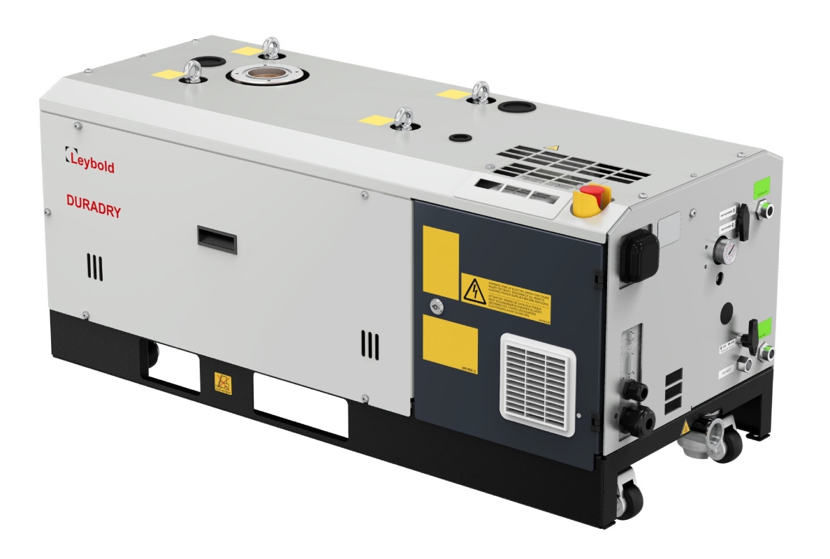 The DURADRY’s superior efficiency is due to an improved heat regulation and dust absorption capacity of the screw pump.