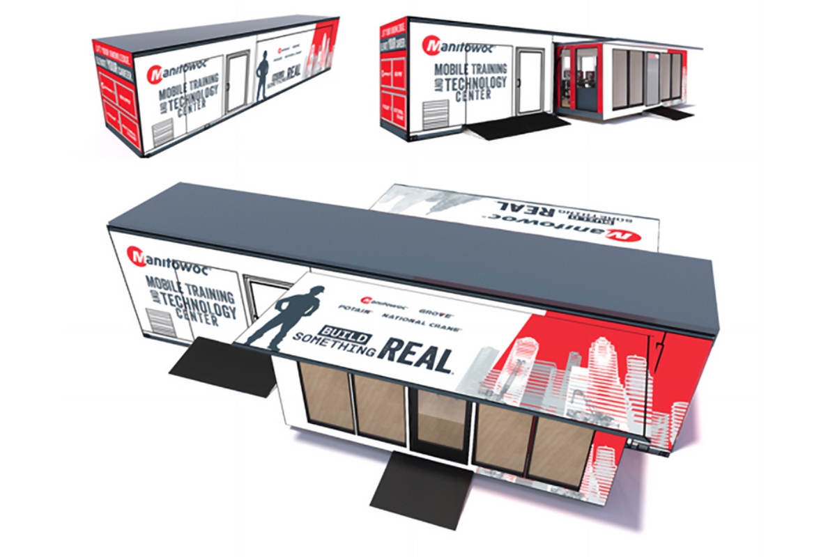 Manitowoc’s new Mobile Training & Technology Center brings crane training directly to students
