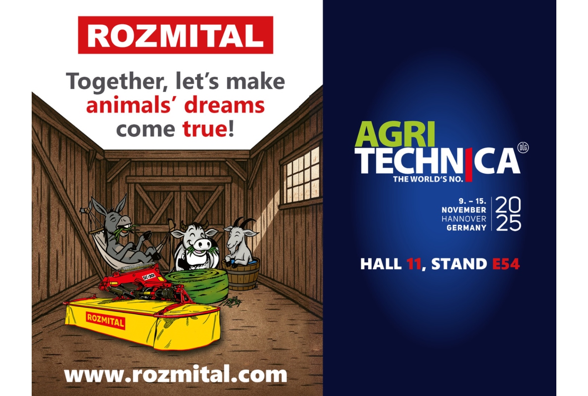 Tradition, Strength, and Reliability: ROZMITAL Heads to Agritechnica