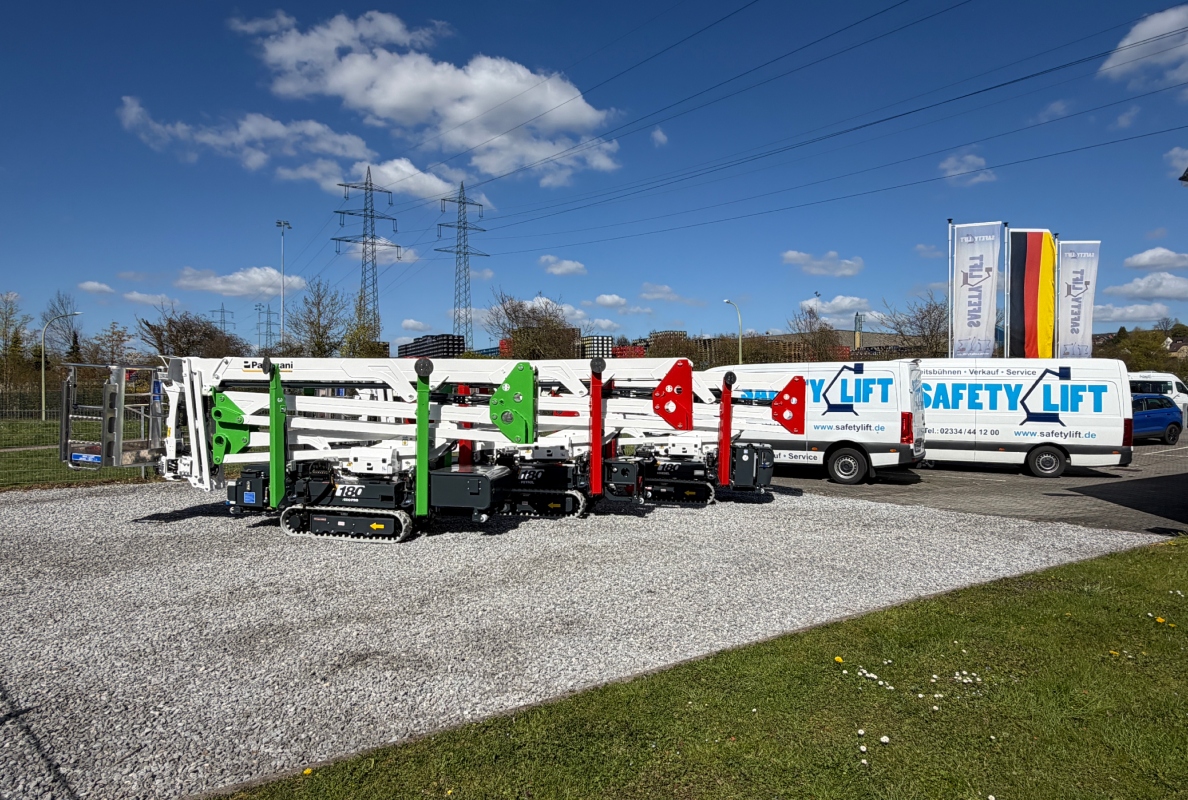 Palazzani Industrie strengthens its presence in Germany with safety lift