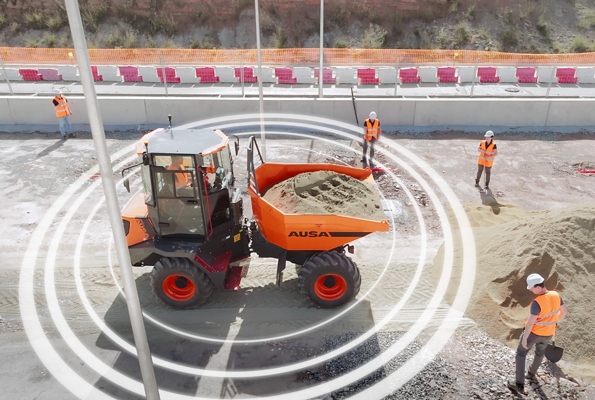 AUSA Launches New 9-Tonne Reversible Dumper Featuring AI-Assisted Safety System