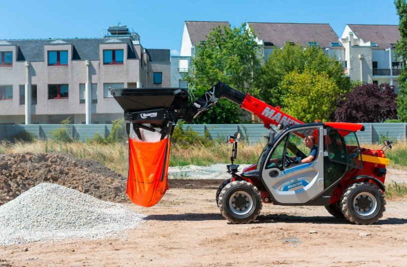 The MT 625 e excels with its compactness as well as zero-emission and low-noise operation.