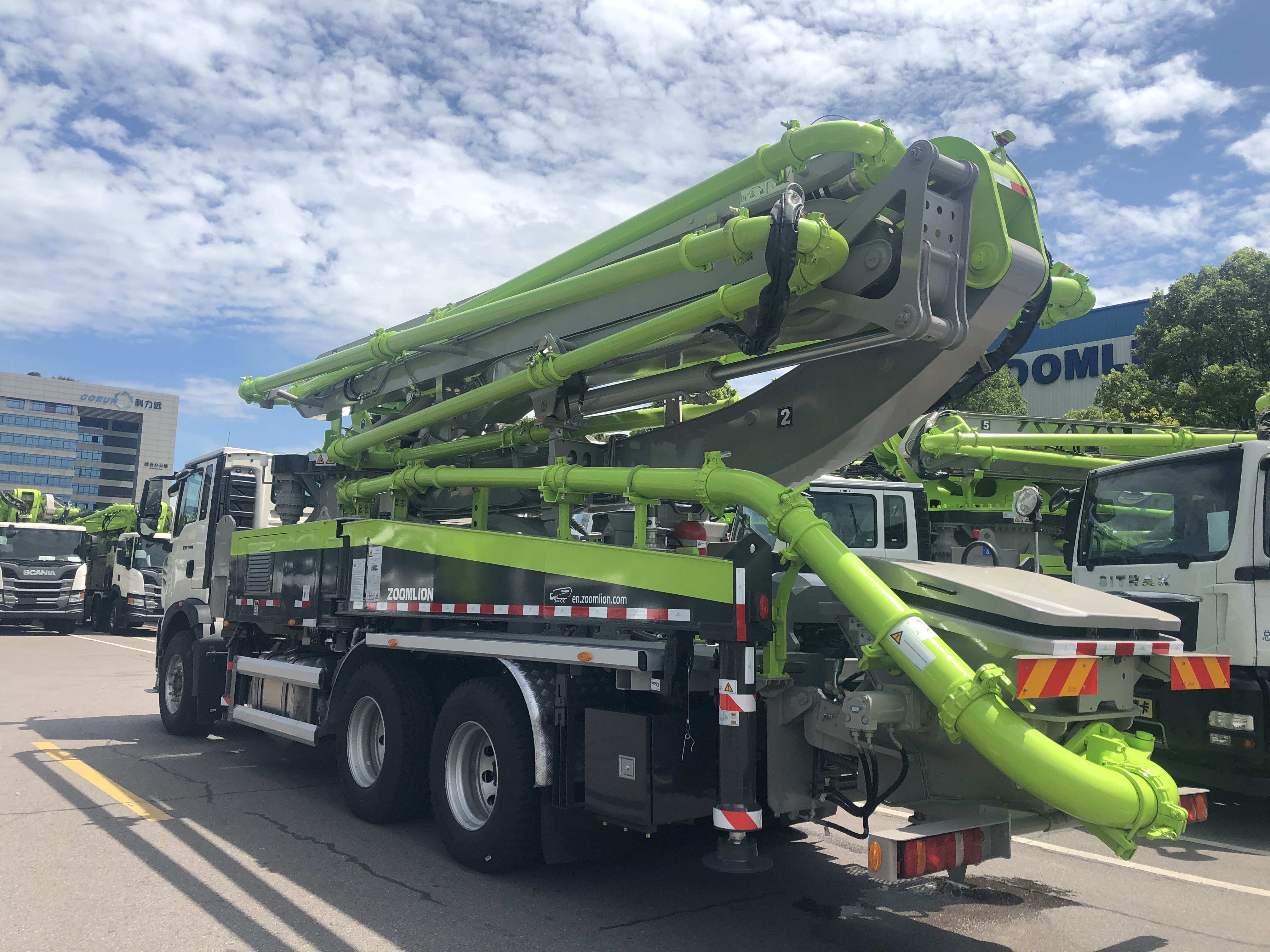 Zoomlion Concrete Machinery Enter the European Market