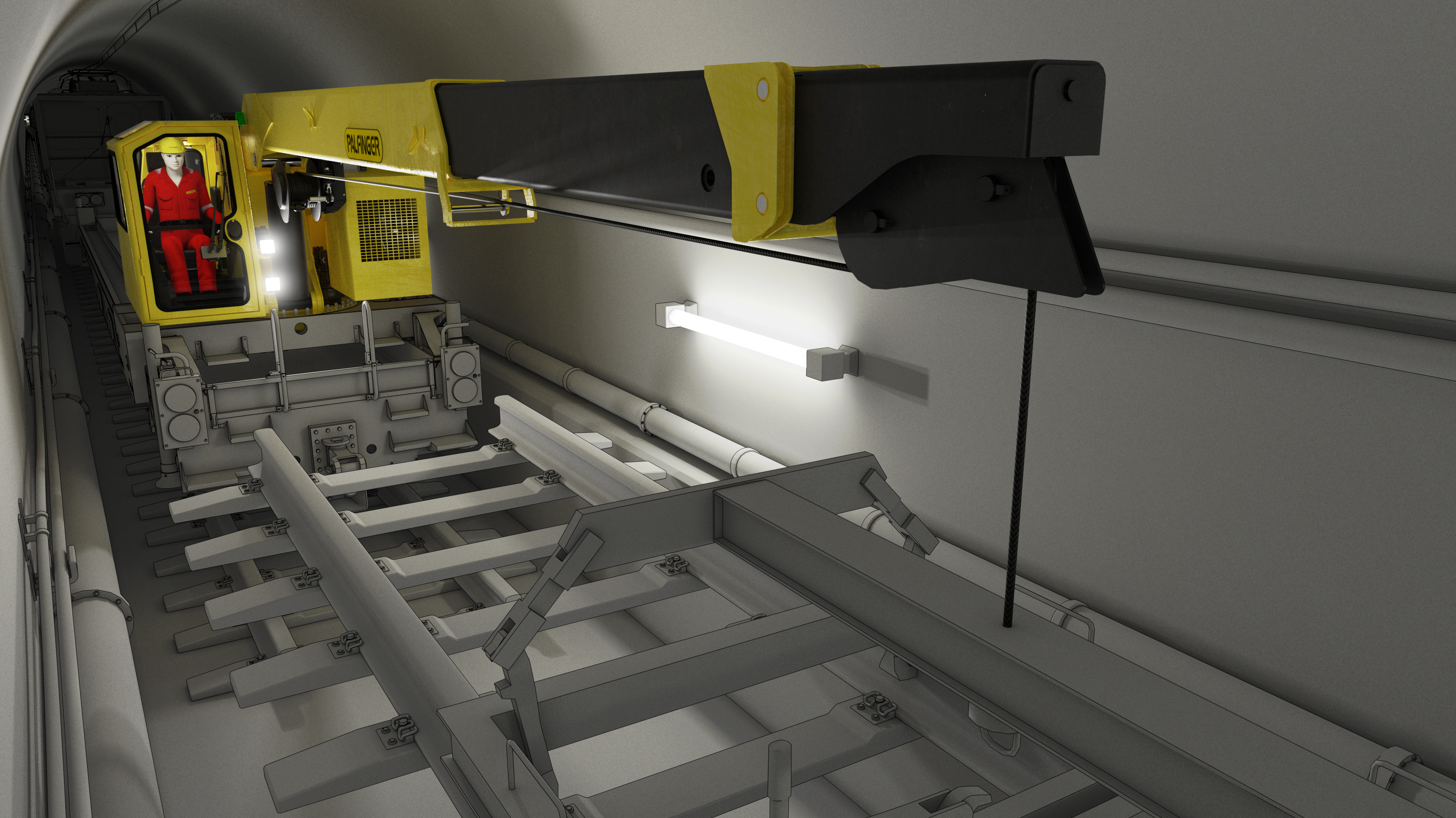 PALFINGER RAILWAY PK700T 