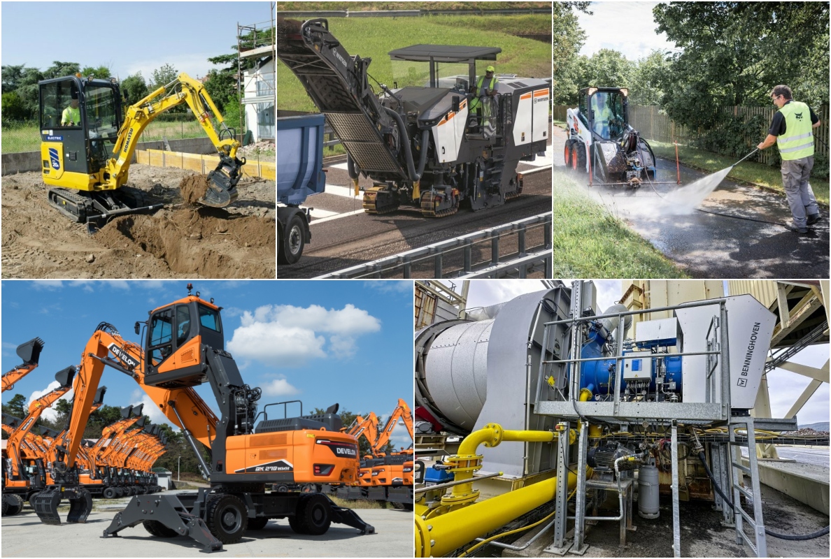 Product launches of August (Benninghoven burners, Bobcat attachments, Wirtgen milling machines, and more)