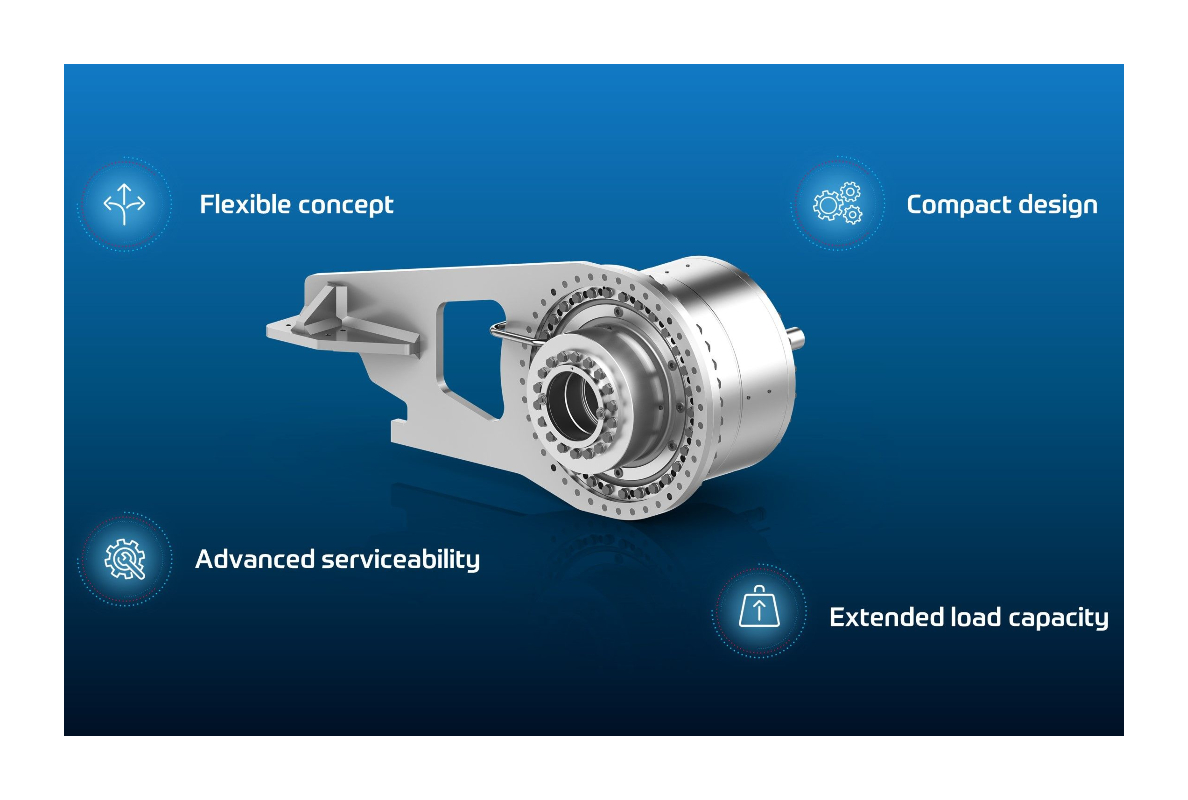 Next generation Redulus4F Industrial Gearbox’s Flexible, Compact Design Helps Enable Extended Load Capacity and Performance