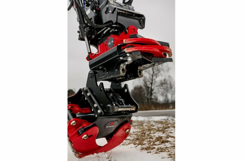 Rototilt extends its range of tool attachment frames for more work tools and areas of use