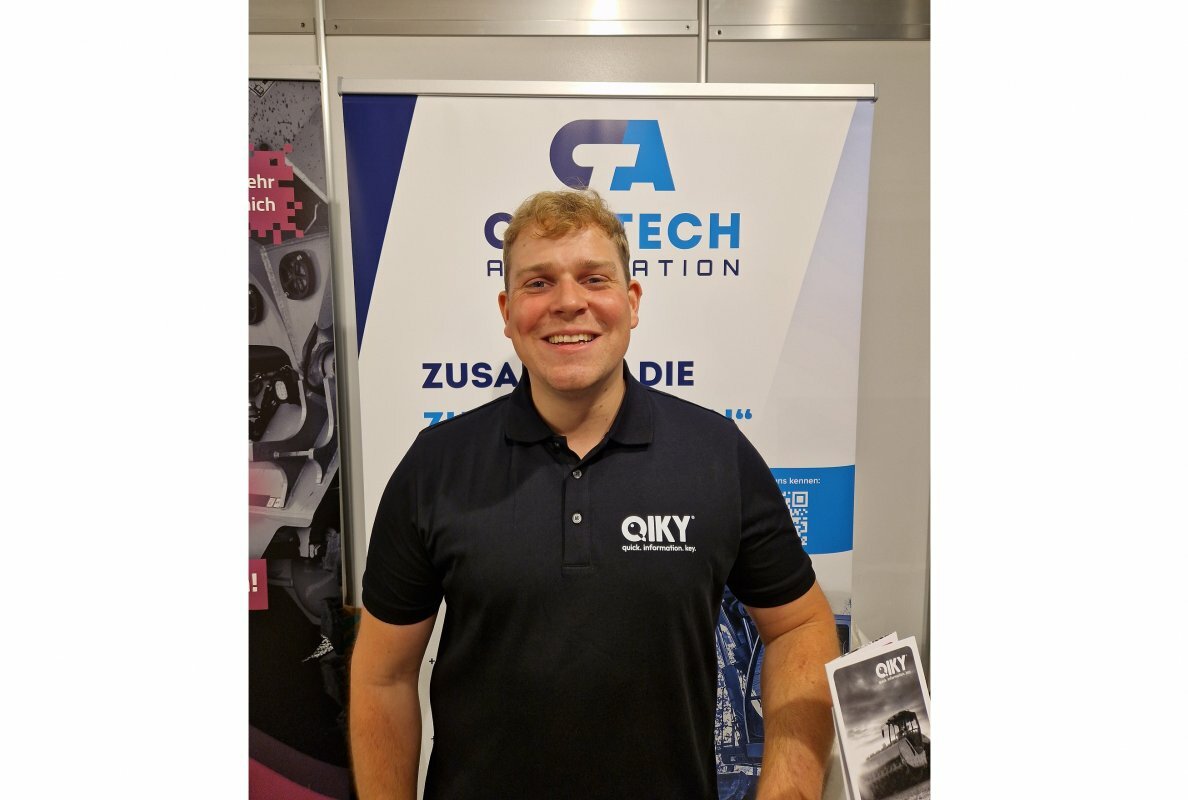 Simon Gies from Qicky at NordBau 2023