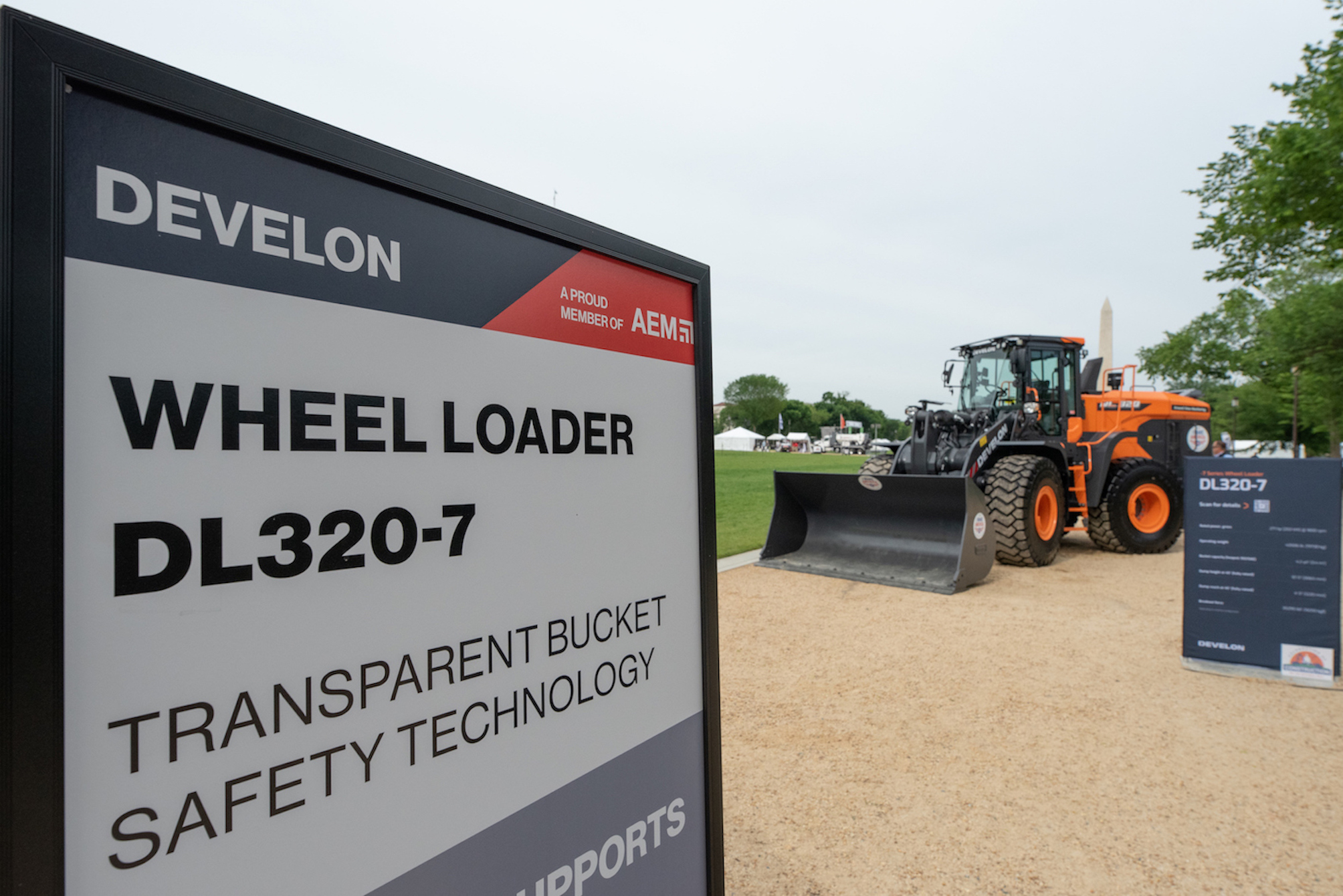 DEVELON Goes to Washington for the AEM Celebration of Construction