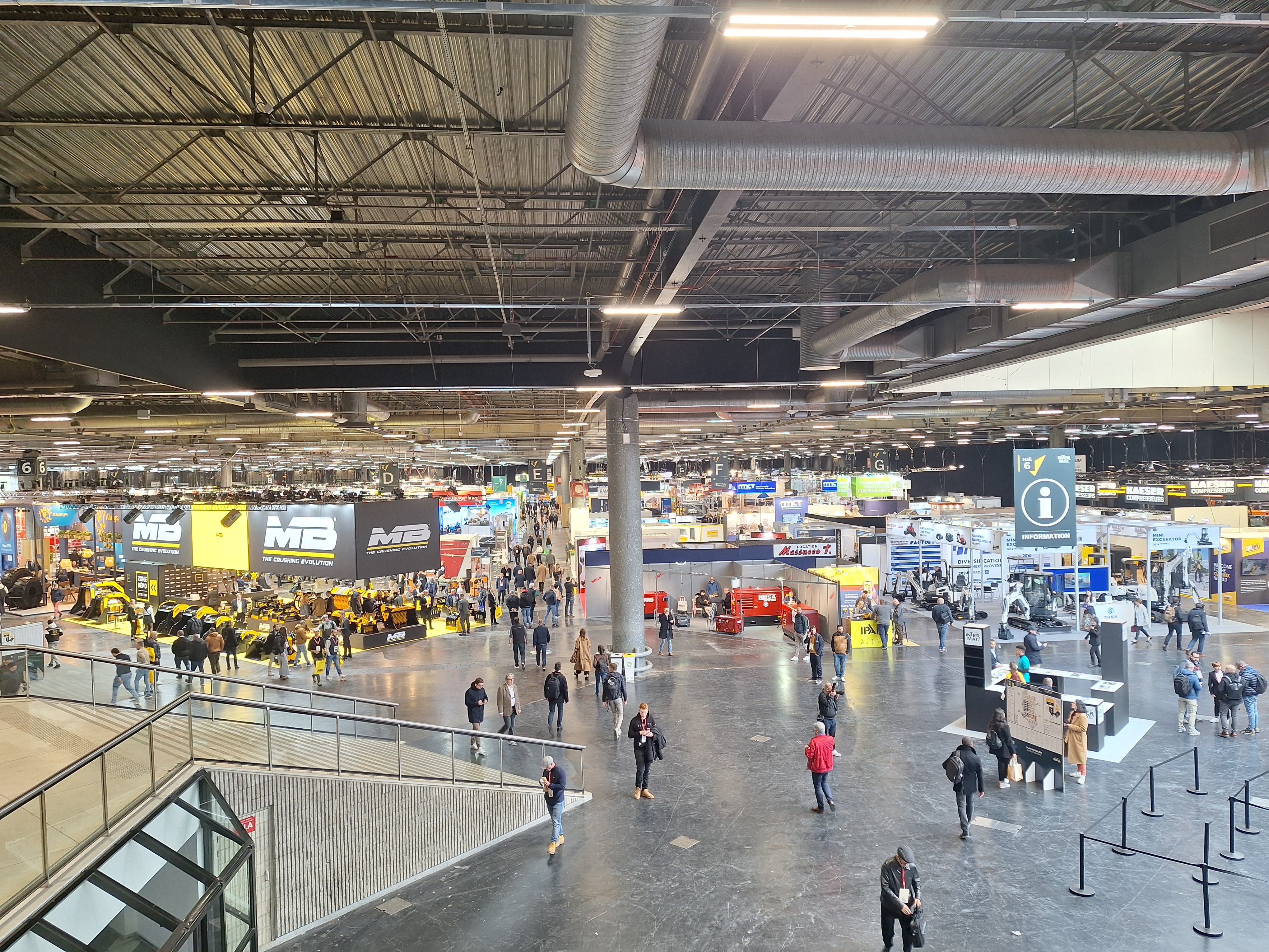 INTERMAT 2024 entrance hall