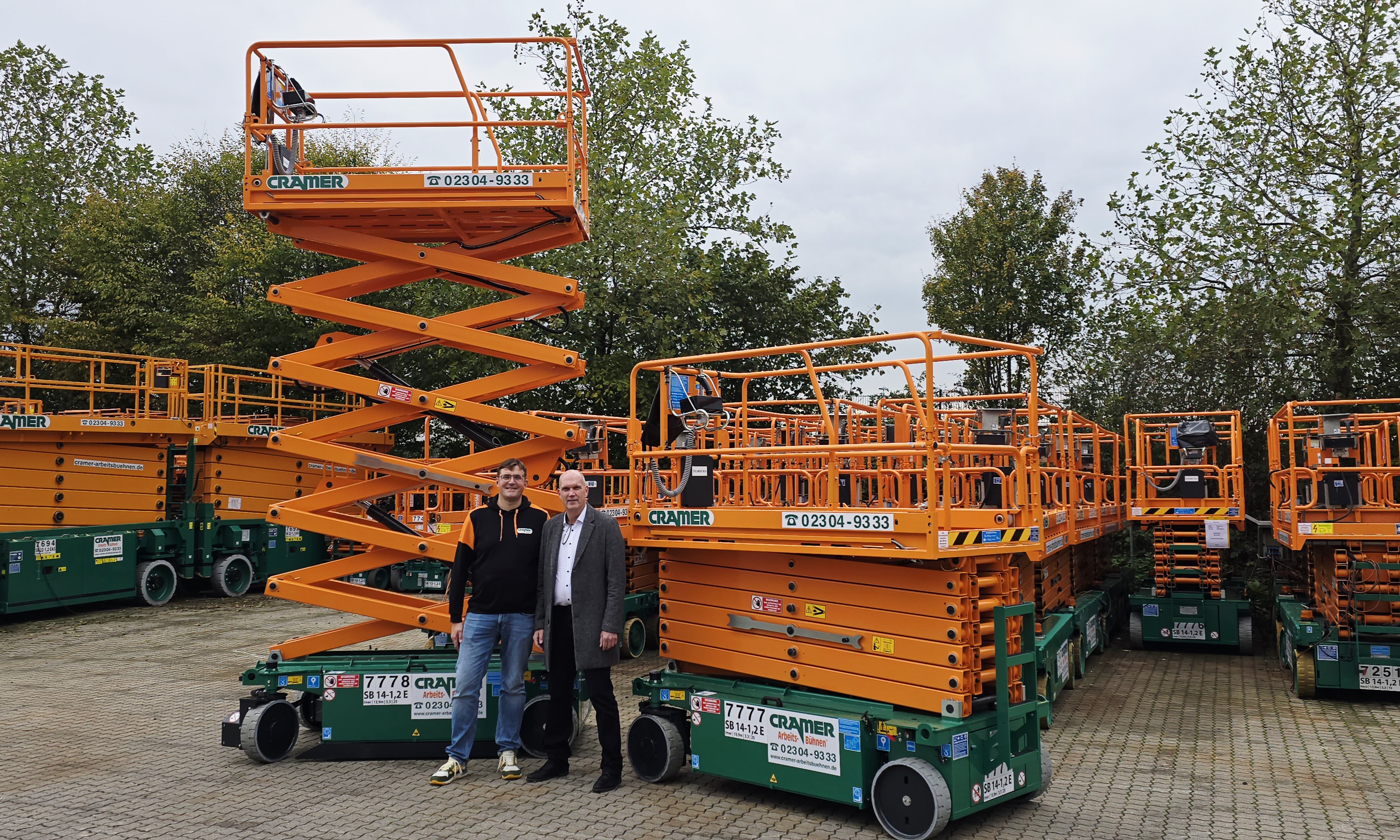 Cramer Arbeitsbühnen expands rental fleet with 22 new scissor lifts from IMER Access